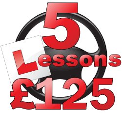 First 5 lessons for £125 First 5 lessons for £125